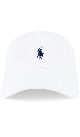 Chino Cap in White & Marlin Blue | Revolve Clothing (Global)