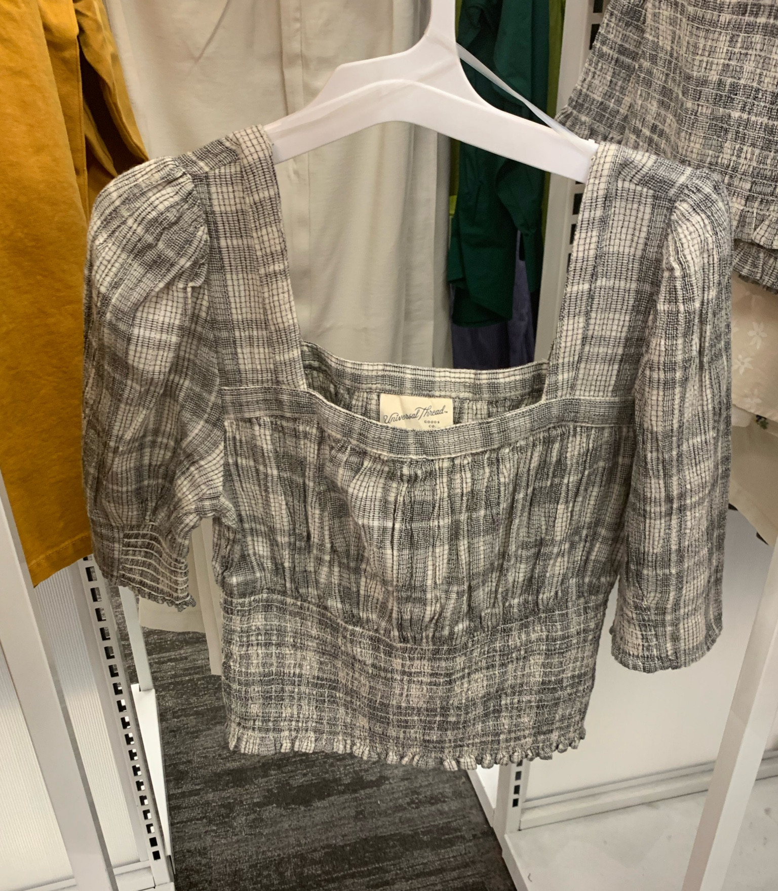 ✨NEW✨ Universal Thread smocked blouse $28.00 🤍

#LTKunder100 #LTKfit #LTKunder50