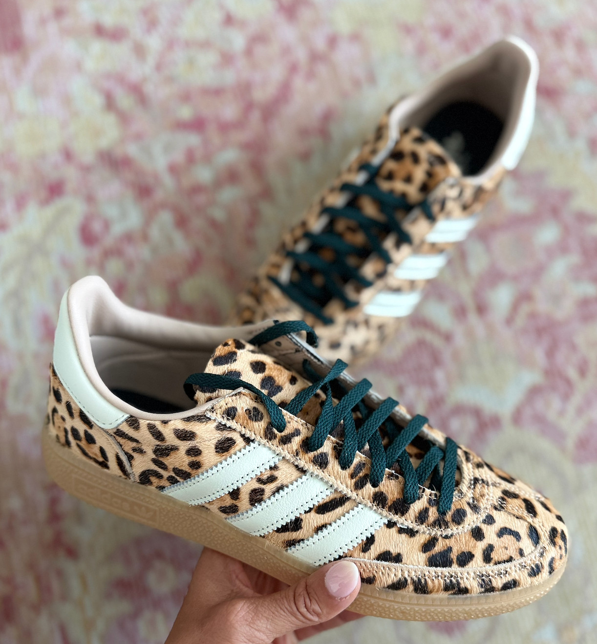 These leopard print @adidas sneakers are perfect for fall  #createdwithadidas #adidaspartner 

 