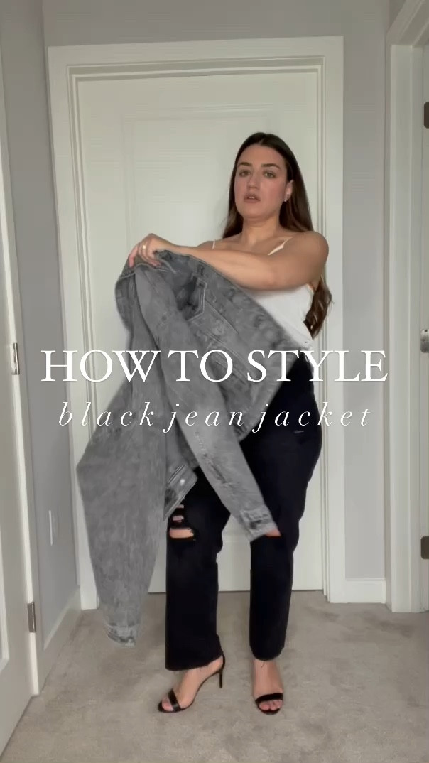 Jean jacket is from Target. Lots of sizes left! I’m wearing a small.

OUTFIT 1
Jacket + jeans @target 
Blouse + heels @express 
Handbag @coach 
Watch @michaelkors 
.
OUTFIT 2 
Dress @gap 
Boots @stevemadden 
.
OUTFIT 3
Cami + leggings @targetstyle 

#LTKstyletip #LTKFind #LTKunder50