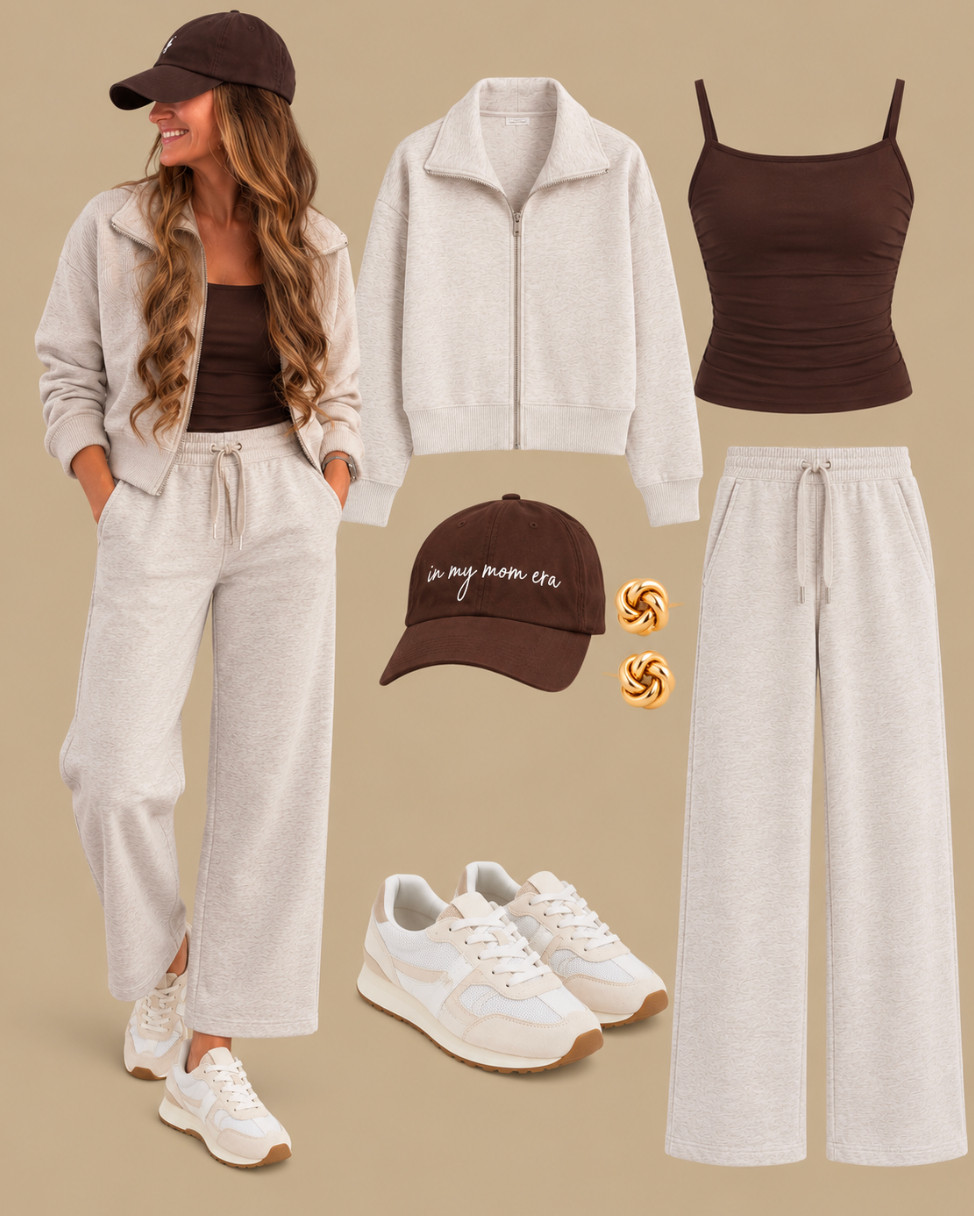 Fall outfit idea loungewear - all true to size