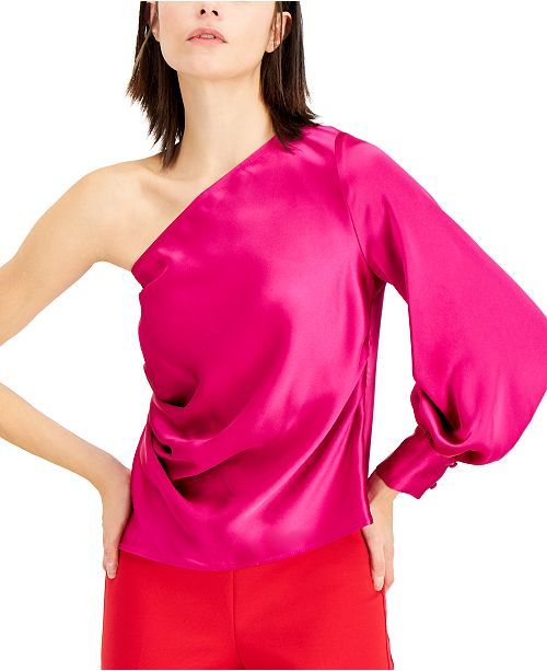 INC International Concepts INC Asymmetrical Blouse, Created for Macy's & Reviews - Tops - Women -... | Macys (US)