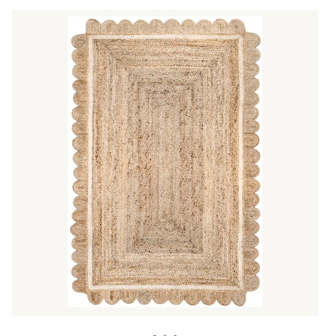 I have been looking for a 3x5 outdoor scalloped rug and they have been sold out everywhere!!! Found this one and on sale for $59!!!!!! 

#LTKdayinmylife #LTKHome
