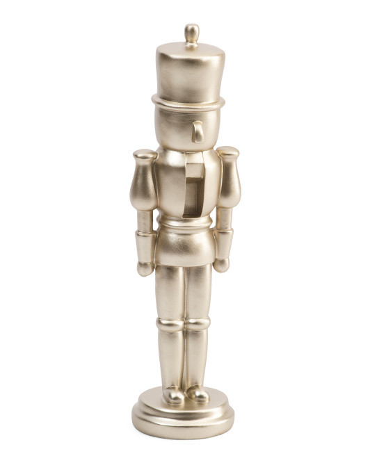 13in Gold Nutcracker | Pillows & Decor | Marshalls | Marshalls