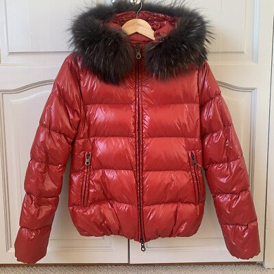 Duvetica Padded Down Coat ‘Adhara’ Ladies High Shine Puffer- Italian Size 44 -12  | eBay | eBay UK
