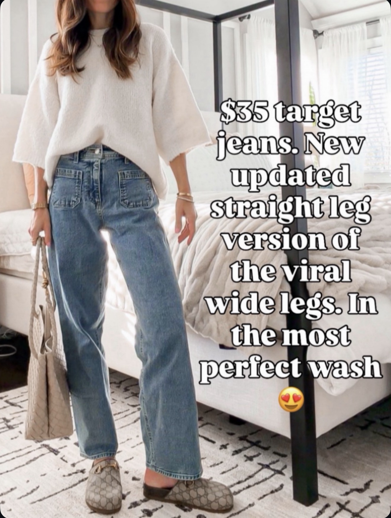 The viral Target jeans… now in the straight-leg version 👀 🔗⬇️

#LTKSeasonal #LTKmomlife #LTKOver40