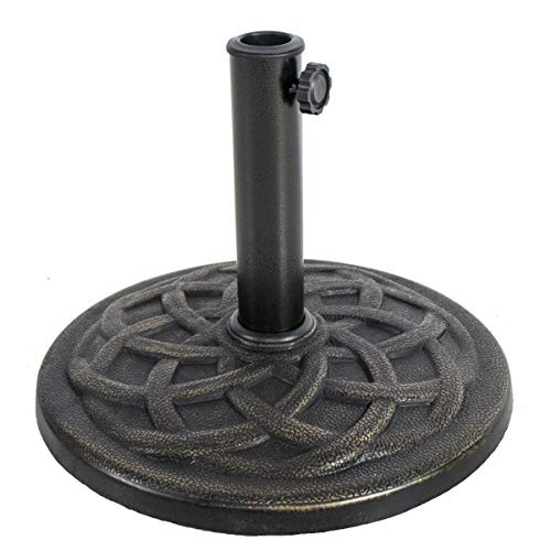 BACKYARD EXPRESSIONS PATIO · HOME · GARDEN 911554 Umbrella Base, Bronze | Amazon (US)