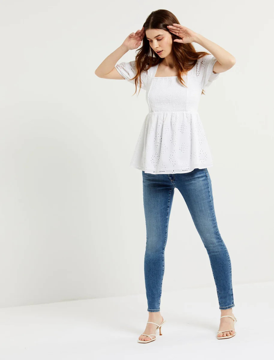 AG Secret Fit Belly Legging Ankle Jean | A Pea In The Pod