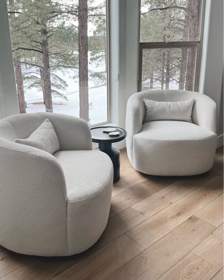 Primary bedroom sitting area…I love this little nook…these swivel chairs are incredible and on sale! They come in a few colors
Organic modern living 
Flagstaff home


#LTKfamily #LTKhome #LTKstyletip