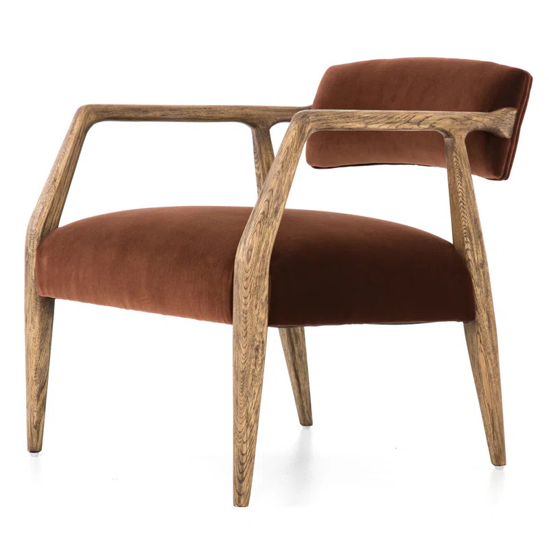 Cullen Velvet Armchair | Wayfair North America