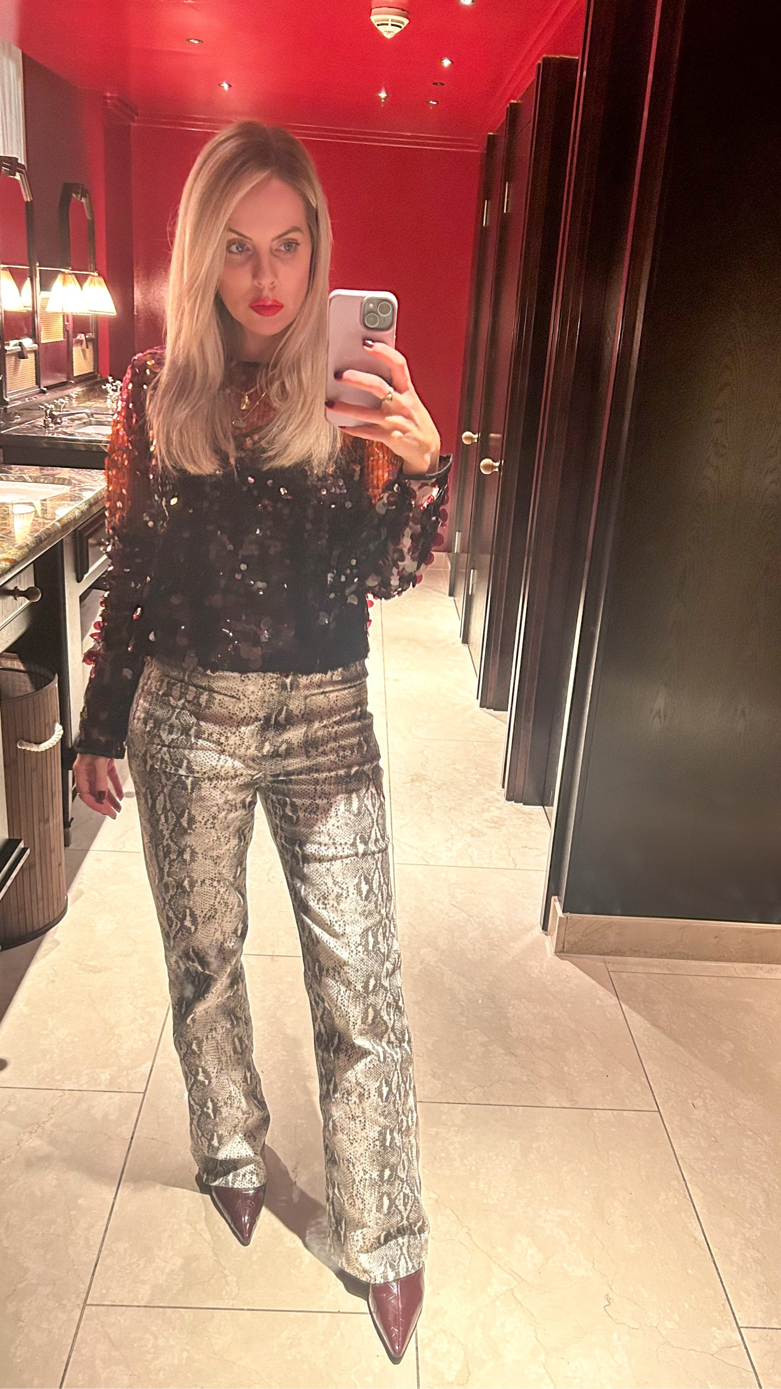 Snake print and sequins…the perfect combination! Throw in some burgundy and you are onto a winner! 

#LTKpartywear #LTKuk #LTKstyletip