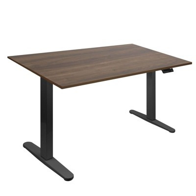 Mount-It! Dual Motor Electric Standing Desk with 55" Tabletop, Adrift & Black | Target