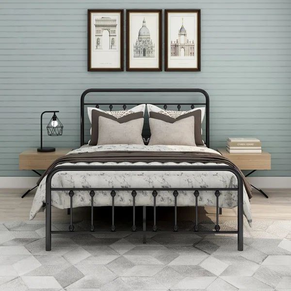 Overlock Metal Bed | Wayfair North America