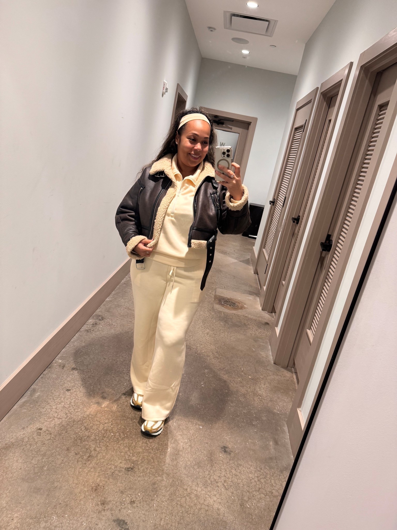 Cozy + casual work day look. 

Coat is from Zara a few seasons ago. 

#LTKootd #LTKMidsize #LTKShoeCrush