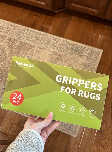 These Amazon grippers for rugs are good! I highly recommend them. We have them on all our rugs.

#LTKhome #LTKfindsunder50