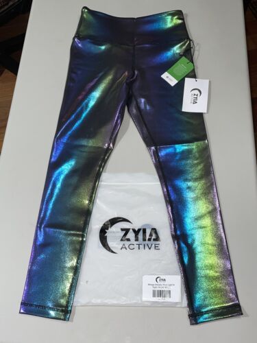 Zyia Active Women's Mirage Metallic Plus Light n Tight 7/8 24" RC2  | eBay | eBay US