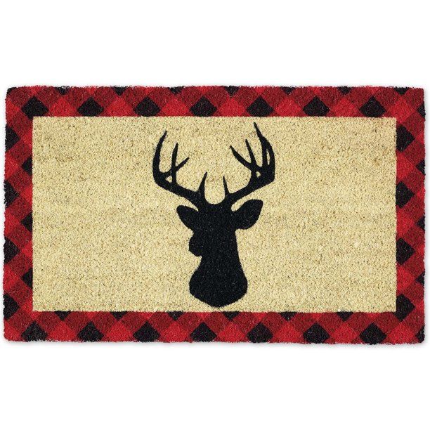 DII Holiday Stag Doormat | Walmart (US)