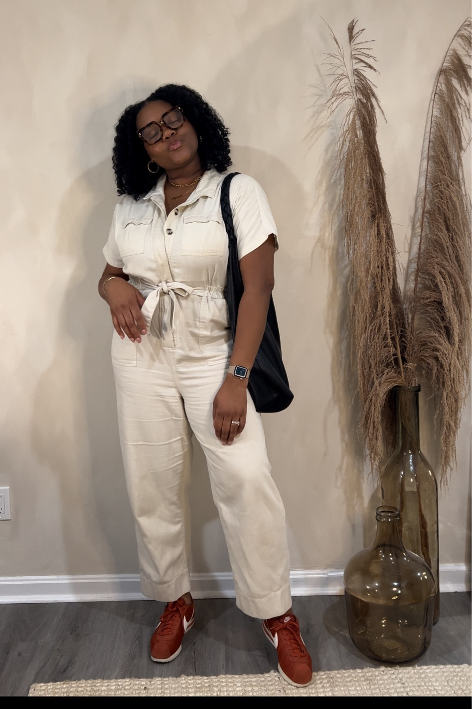 Cute and casual are my favorite things I am loving this utility jumper from Target! It’s the perfect transition from summer to fall! 

#LTKFindsUnder50 #LTKU #LTKMidsize