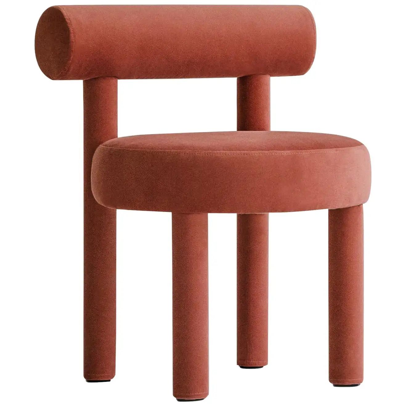 Modern Chair Gropius CS1 in Velvet Fabric by Noom For Sale at 1stDibs | 1stDibs