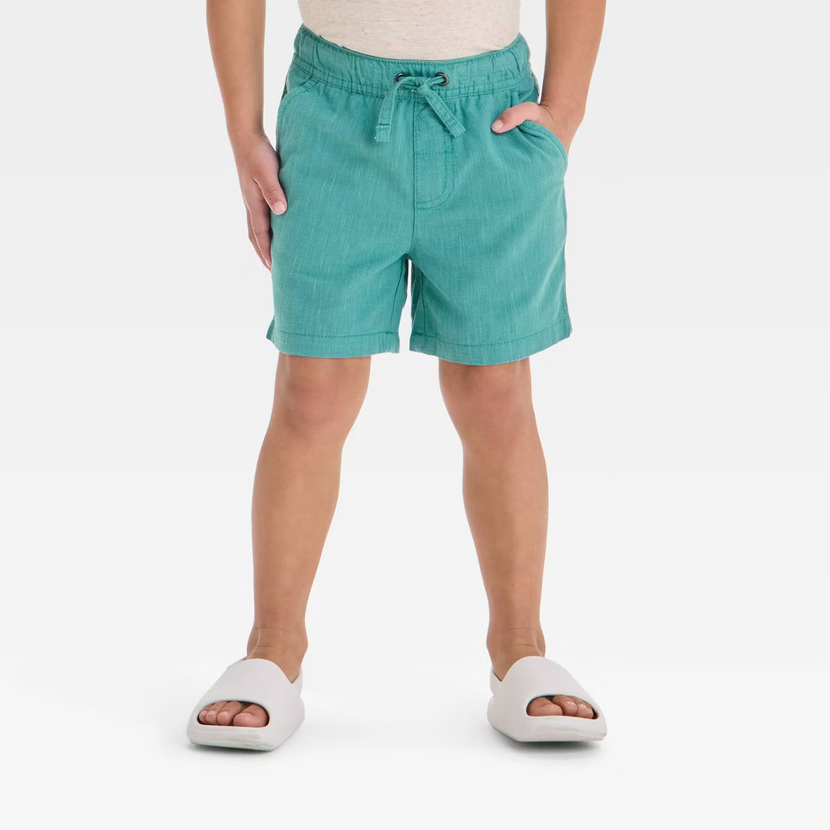 Toddler Boys' Pull-On Textured Shorts - Cat & Jack™ | Target