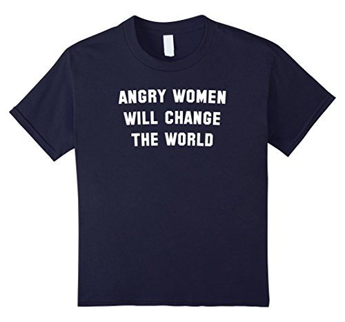 Angry women will change the world T-shirt Feminist Shirt | Amazon (US)