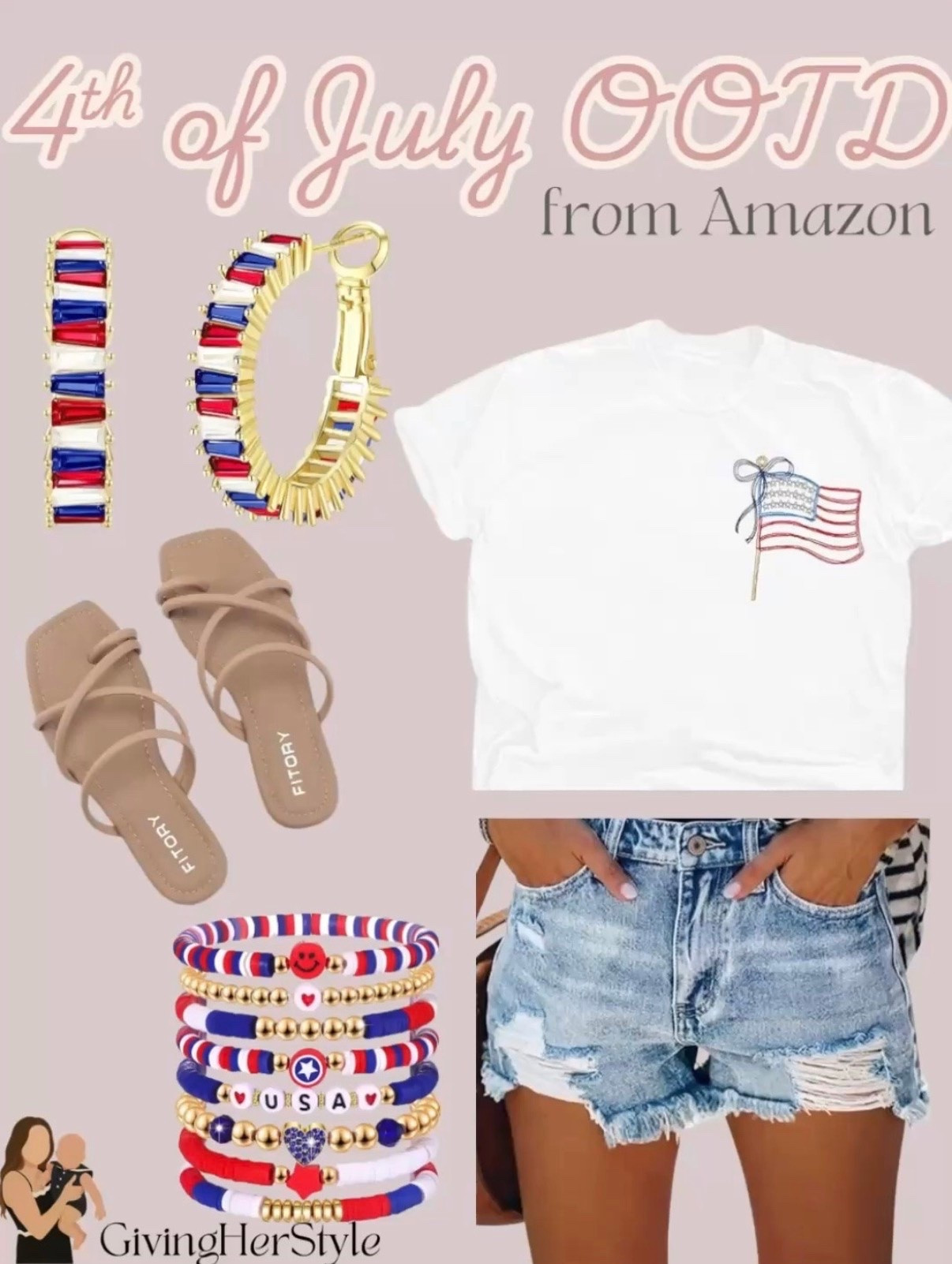 4th of July outfit ideas from Amazon prime 

4th of July, Fourth of July, USA, patriotic outfits, pool party, amazon fashion, amazon outfit idea, red white and blue, white shorts, graphic tshirt, travel, summer ootd

#LTKSaleAlert #LTKSeasonal #LTKootd