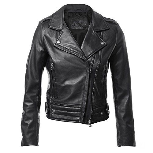 Linea Pelle Women's Ryder Moto Leather Jacket | Amazon (US)