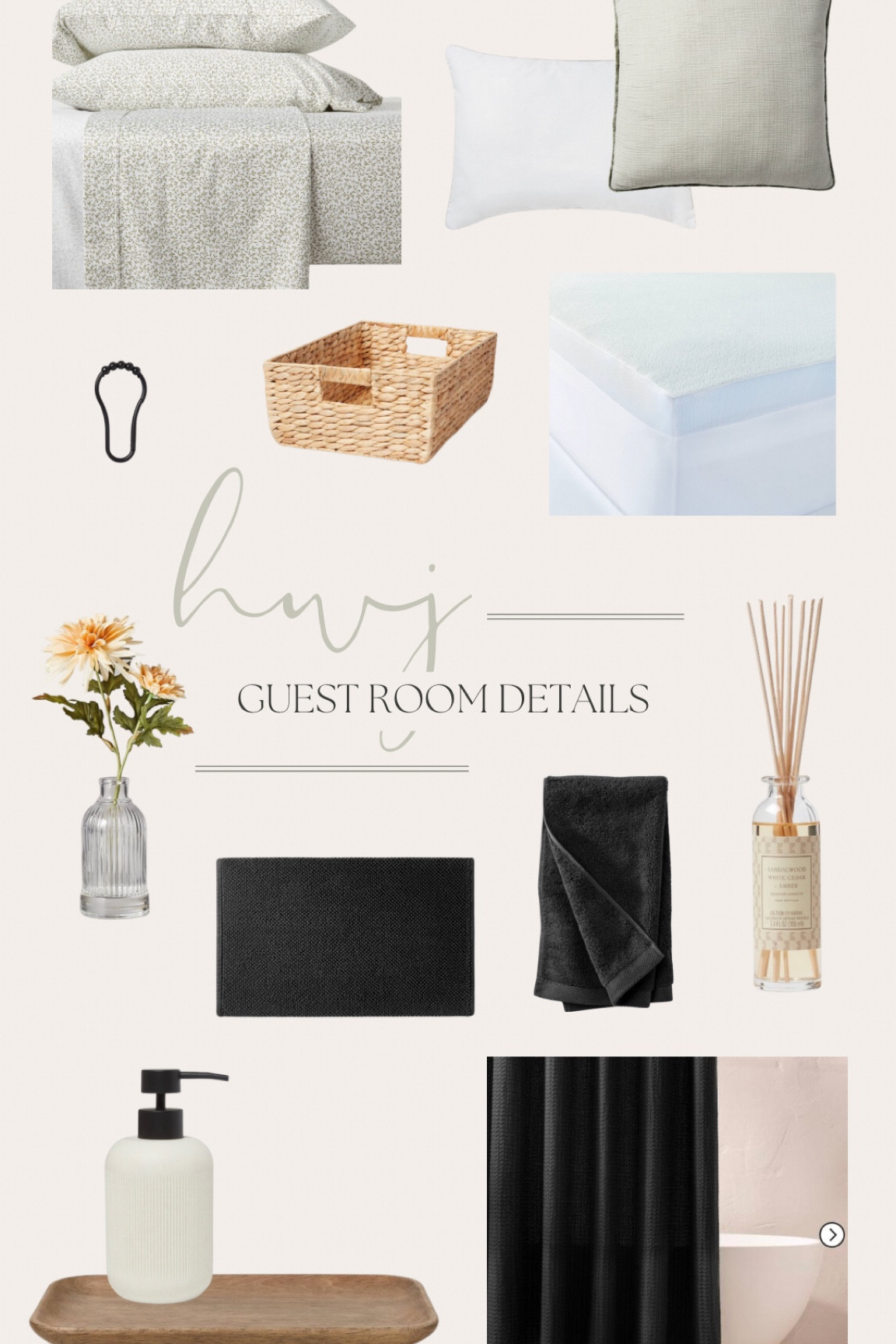 Guest bedroom and bathroom supplies from Target!

#LTKhome