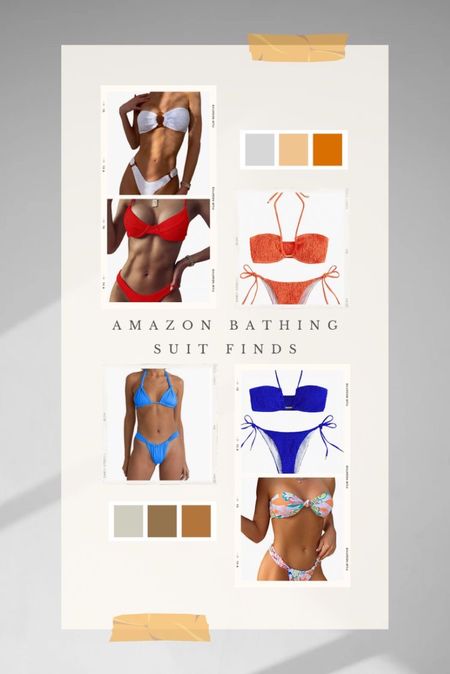 Go shop these cute bikini sets on Amazon 

#LTKSeasonal #LTKstyletip #LTKbeauty
