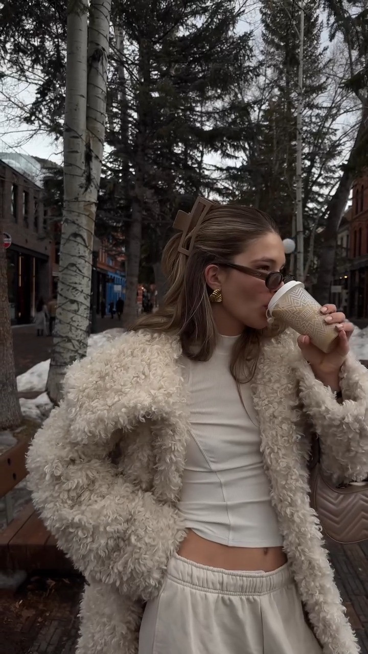 Alo in Aspen 🤍 This jacket is from Khy!  

 #LTKSeasonal