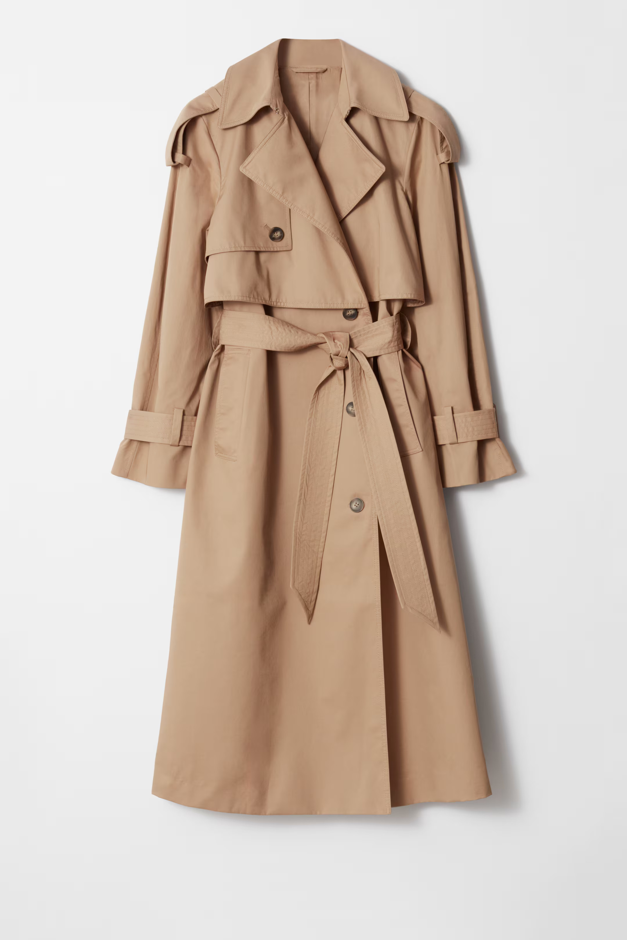 Trenchcoat mit Gürtel | H&M (DE, AT, CH, NL, FI)