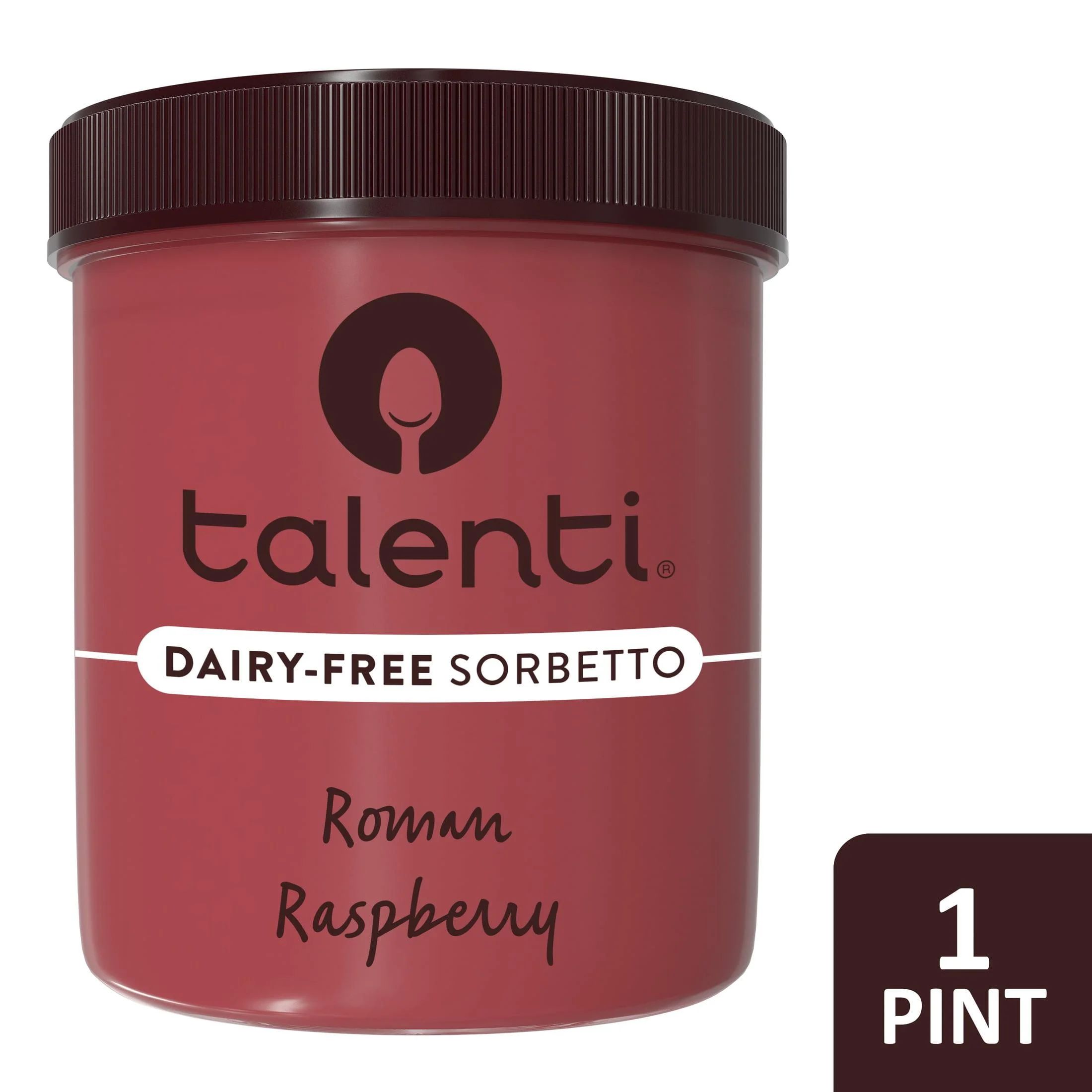 Talenti Dairy-Free Sorbet Roman Raspberry Frozen Dessert, 16 fl oz | Walmart (US)