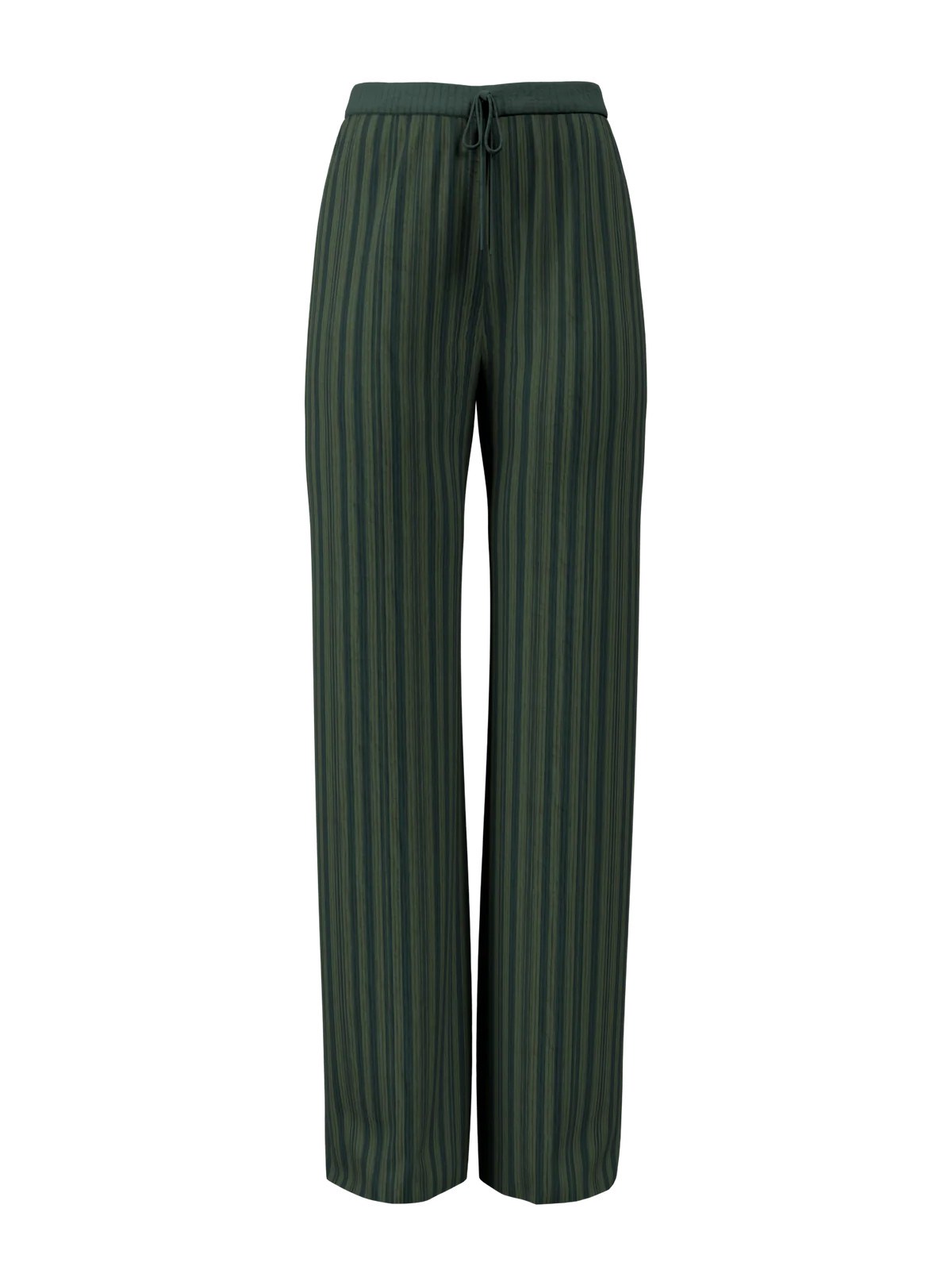 AYO KNIT PANTS - GREEN | ANDREA IYAMAH