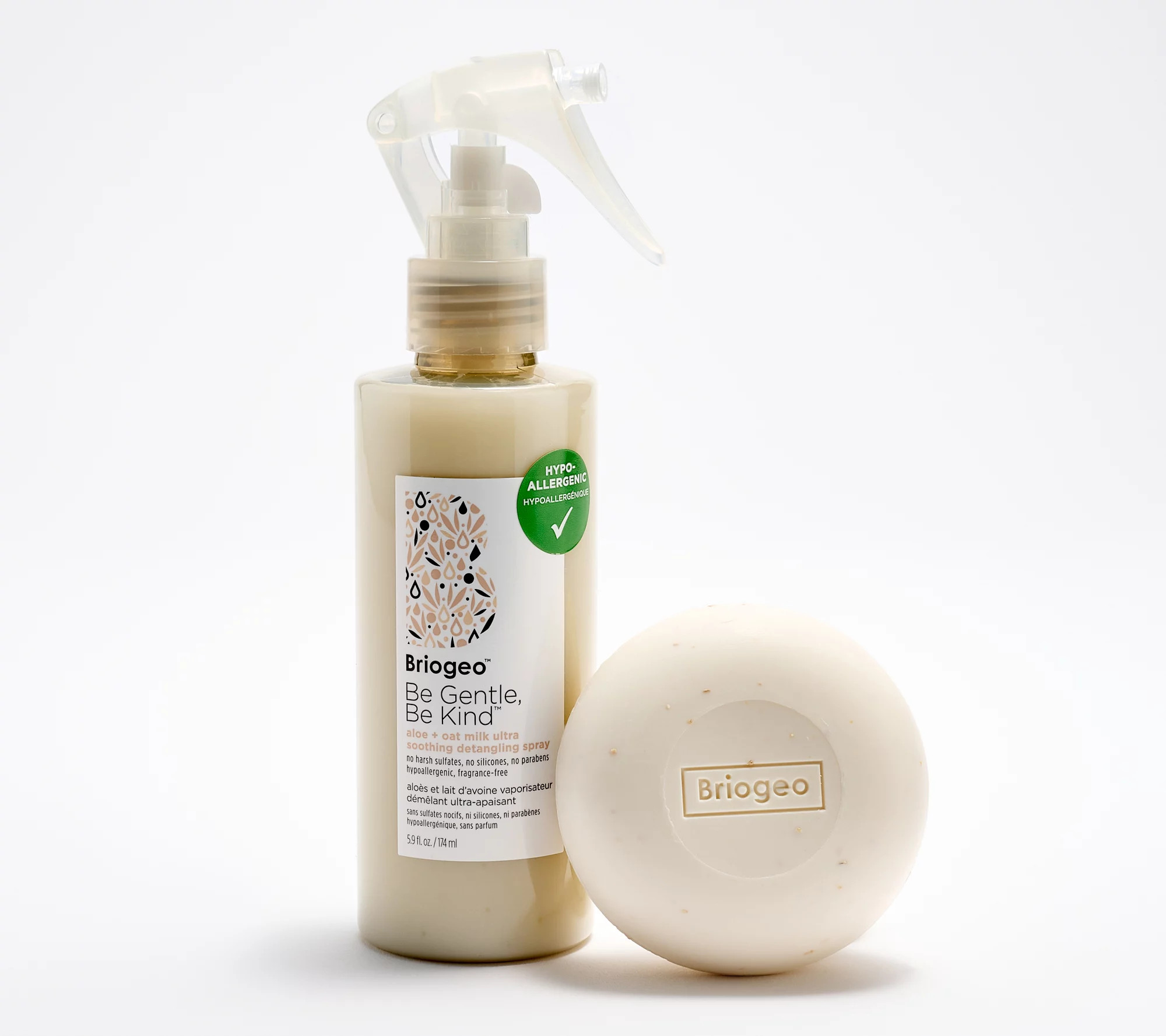 Briogeo Be Gentle, Be Kind Fragrance-Free Hair Set | QVC