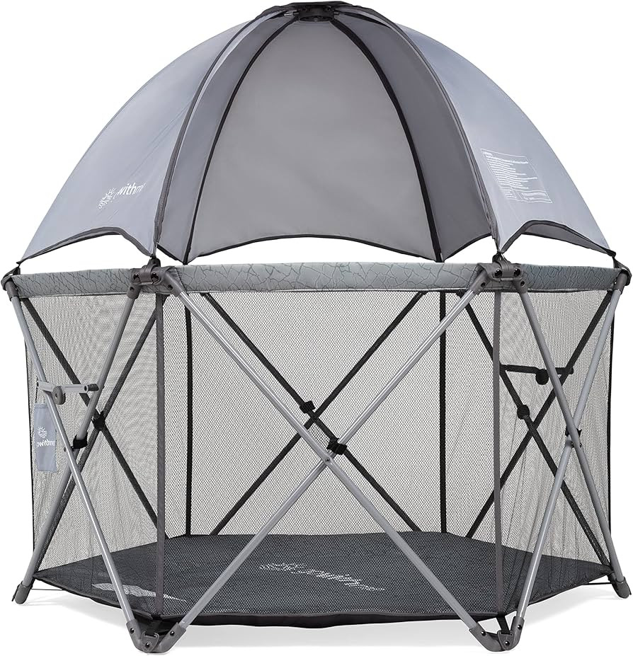 Baby Delight Go with Me Eclipse Deluxe Portable Playard | Playpen | Sun Canopy | Indoor and Outdo... | Amazon (US)