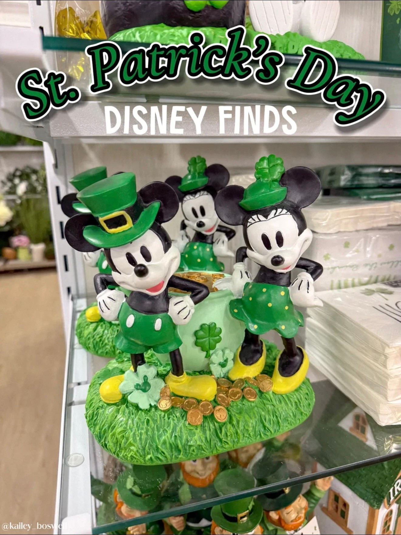 #StPatricksDay #March #StPattysDay #Shamrock #LuckyCharm #HolidayDecor #HomeDecor #DisneyDecor #Disney #DisneyWorld #DisneyLand #HomeGoods #DisneyAdult #DisneyMerch #Mickey #MickeyMouse #Minnie #MinnieMouse #Green #NewFinds #HomeGoodsFinds 

#LTKHome #LTKSeasonal #LTKvlog