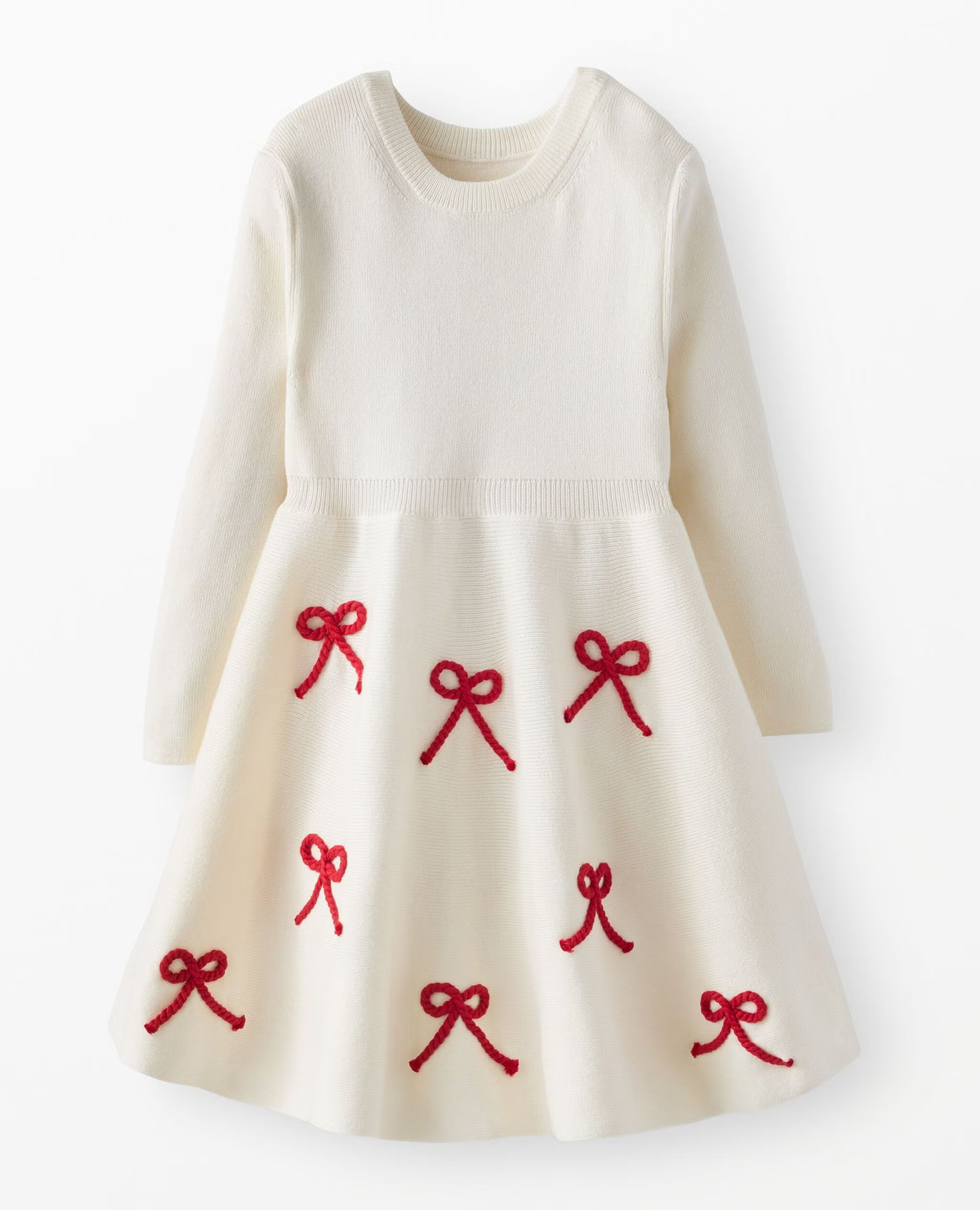 Long Sleeve Sweater Skater Dress | Hanna Andersson