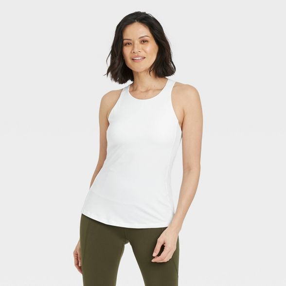 Women's Training Tank Top with Shelf Bra - All in Motion™ | Target