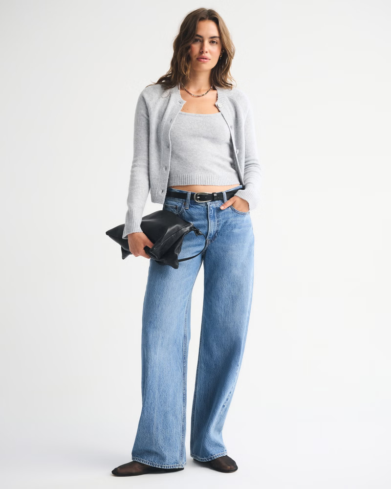 Low Rise Ultra Loose Jean | Abercrombie & Fitch (US)