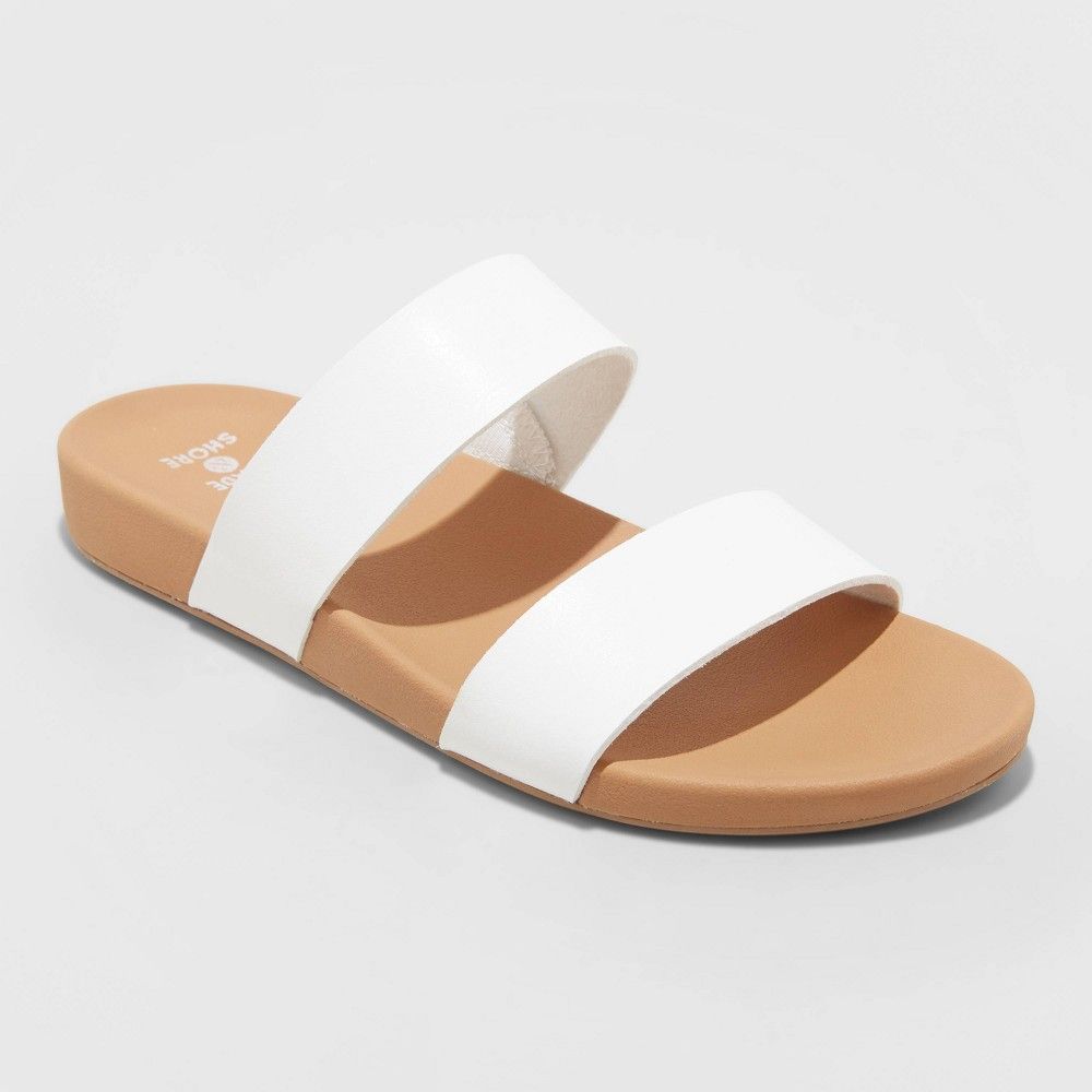 Women's Dedra Two Band Slide Sandals - Shade & Shore™ | Target