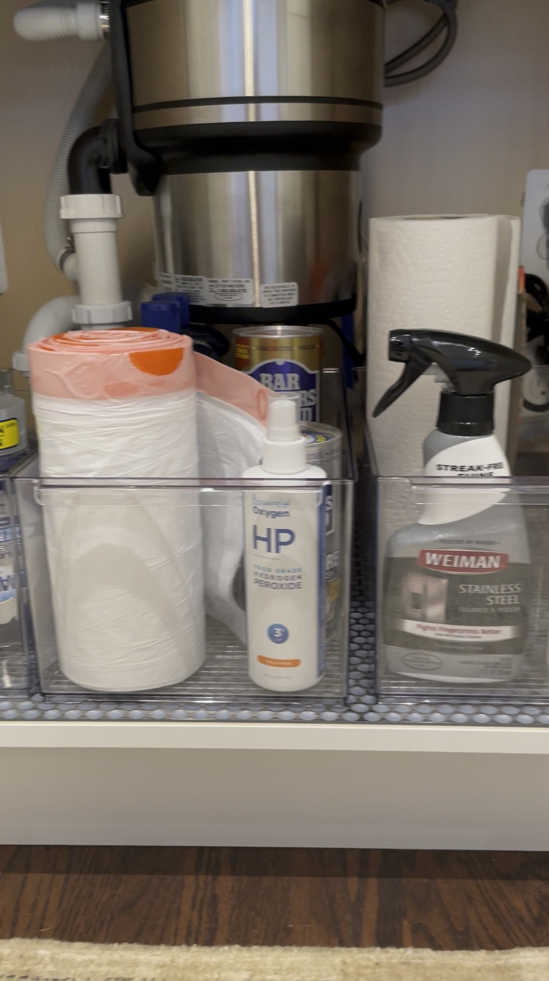 Under sink storage solutions!!!