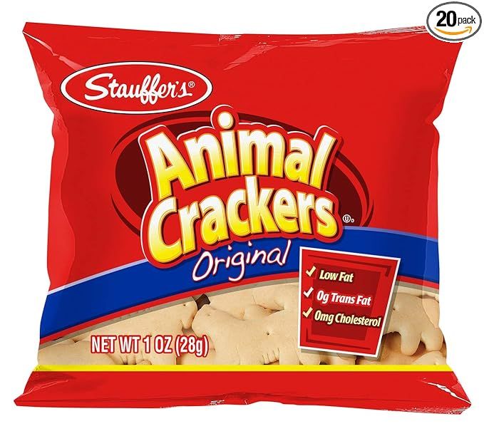 Stauffer's Animal Crackers Original, 1oz. Snack Packs (Set of 20) | Amazon (US)