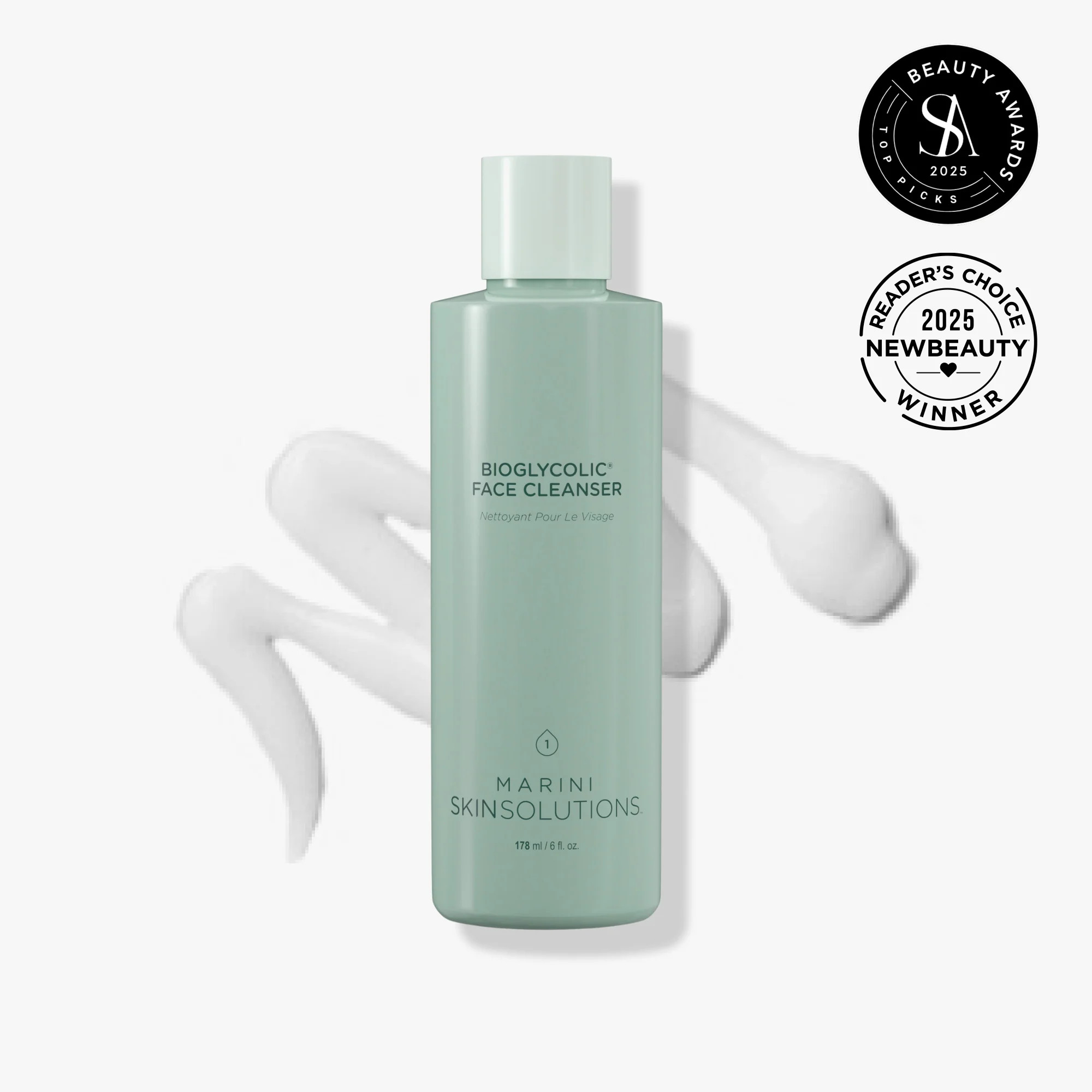 Bioglycolic® Face Cleanser | Glycolic Acid Face Wash | Award-Winning | Marini Skin Solutions
