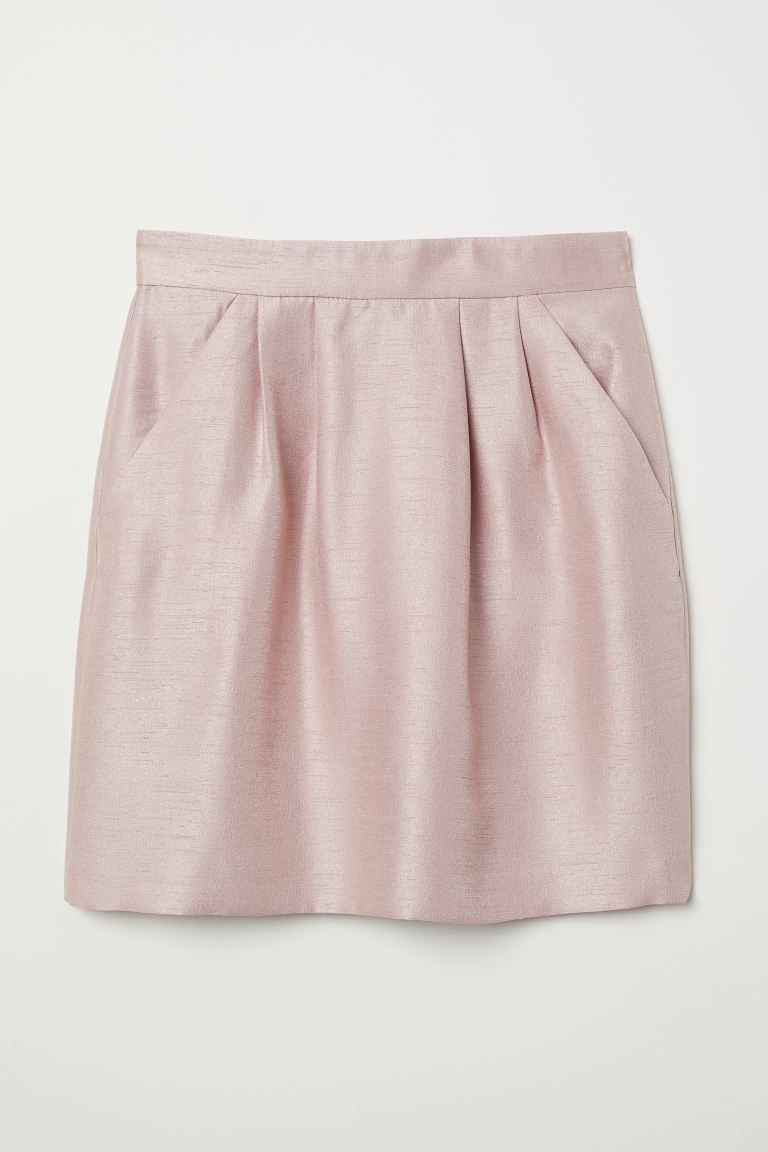 Textured-weave Skirt | H&M (US + CA)