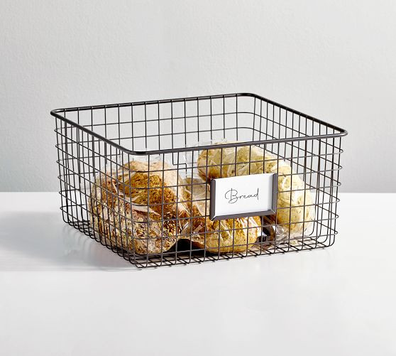 Beck Wire Storage Baskets | Pottery Barn (US)