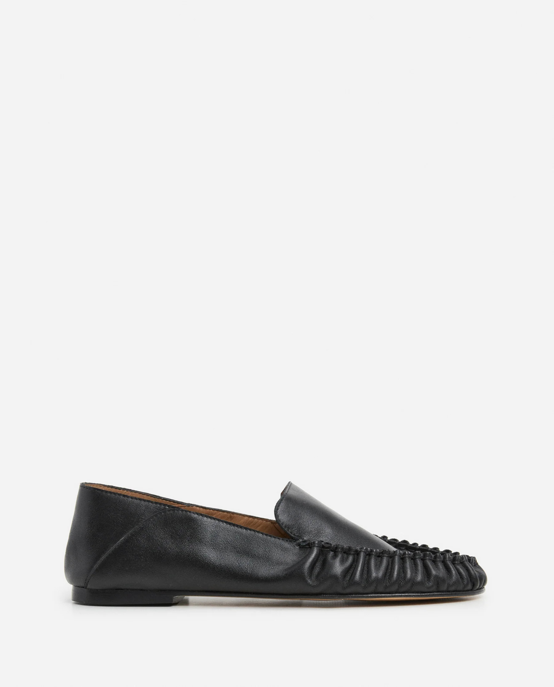 Bon Bon Leather Black Loafer | Flattered