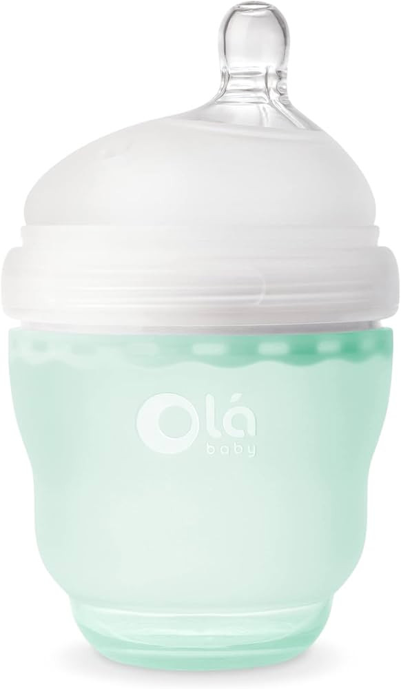 Olababy Gentle Baby Bottle (4oz, Mint) | Amazon (US)