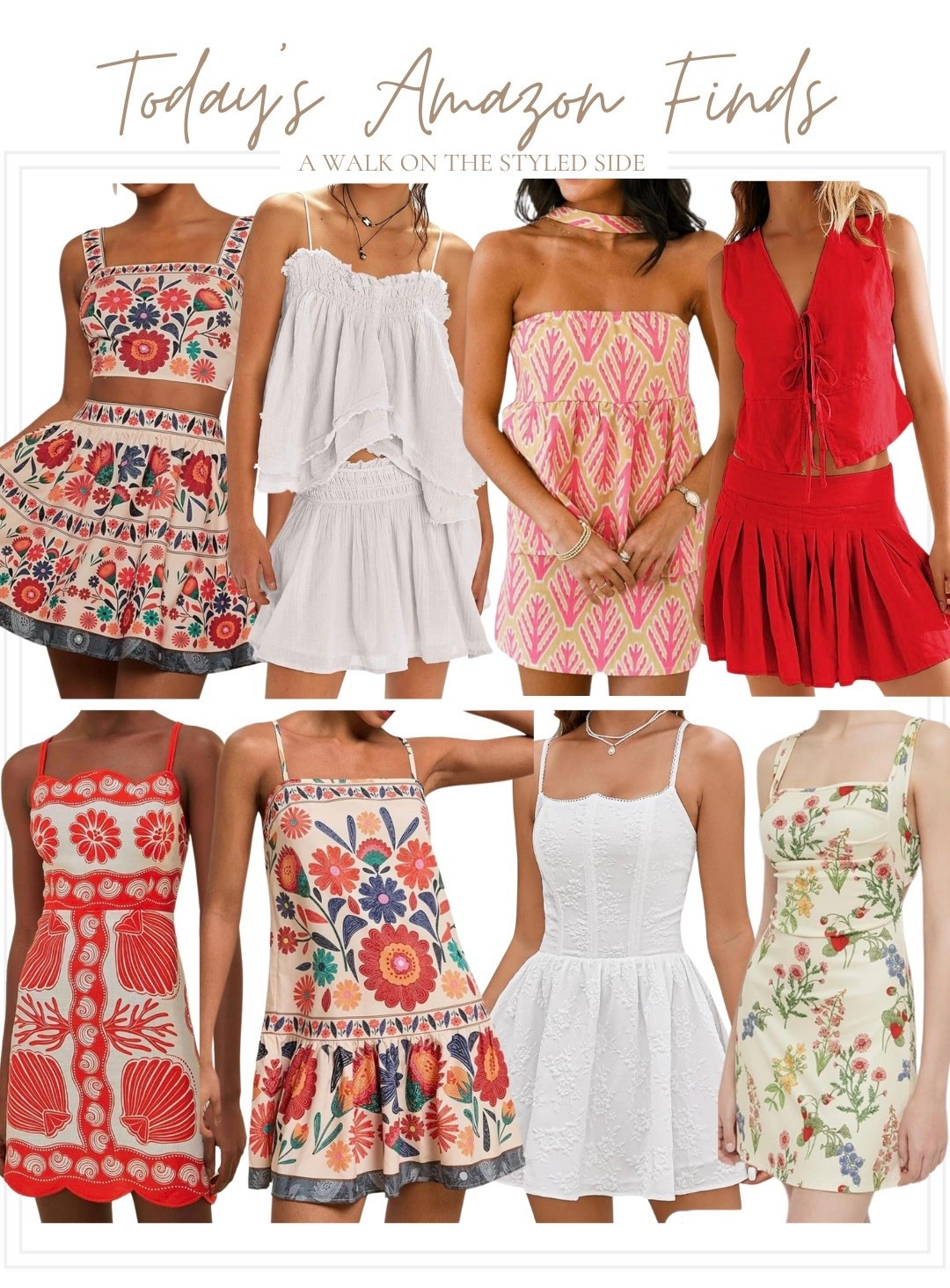 Amazon vacation dresses
Amazon resort dress
Amazon summer dresses
Amazon farm Rio dress 
Amazon summer outfits
Amazon vacation outfit 



#LTKStyleTip #LTKSeasonal #LTKTravel