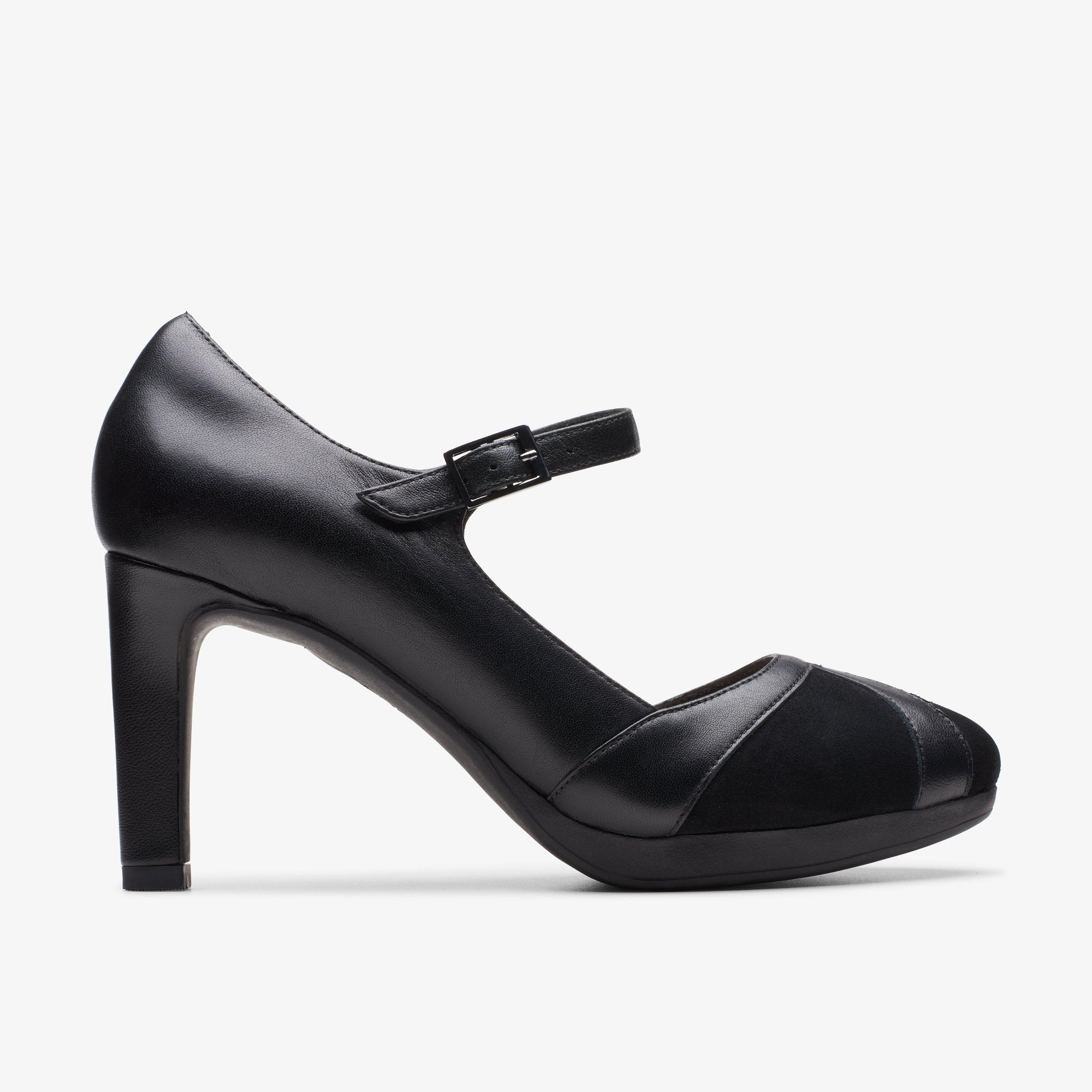WOMENS Ambyr Light Black Combination Mary Jane Shoes | Clarks US | Clarks (US)