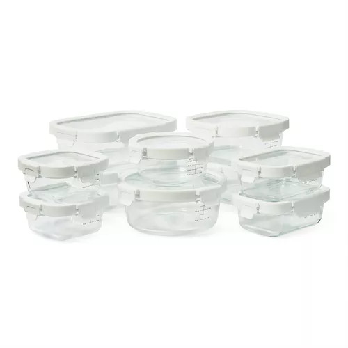 Sur La Table Glass Storage Containers, 20-Piece Set | Sur La Table